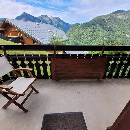 2p 4 Couchages, Balcon, Parking, Animaux Admis A - Fr-1-676-191 Châtel